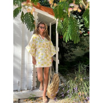 Kimono dress Shell imprimat manual